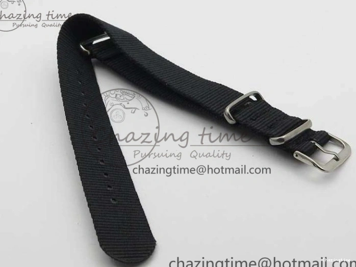 1219 Vintage Seamaster 300 No Date SS B12 Black Dial On Brown Leather Strap A2836 (Free Nylon Strap) Comfortable 7912